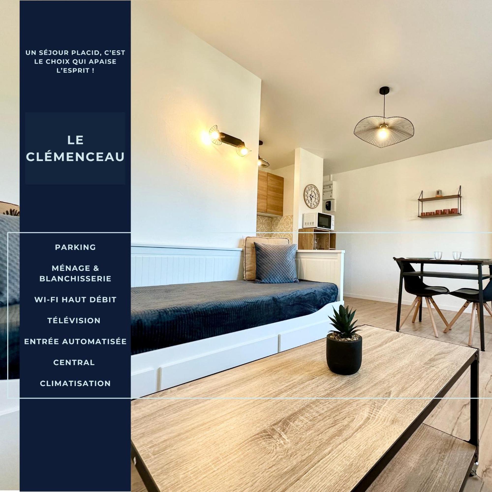 Le Clemenceau - Parking Prive - Fibre & Clim Διαμέρισμα Mont-de-Marsan Εξωτερικό φωτογραφία